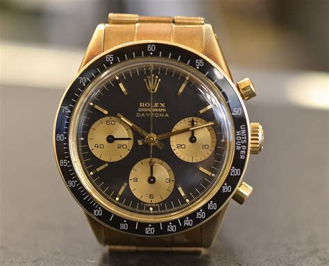 rolex daytona 6241 gold|rolex daytona value.